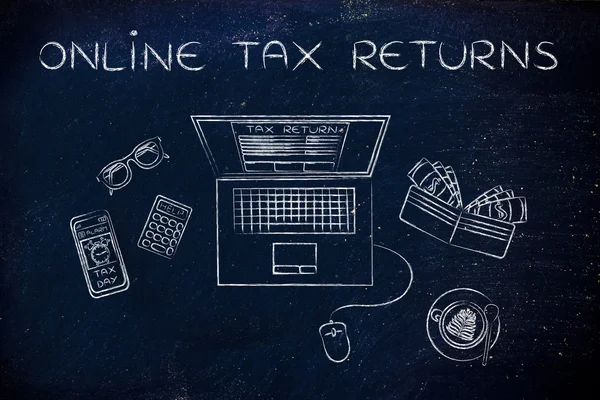 concept of online tax returns