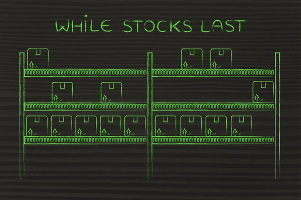 最後の在庫の概念 — ストック写真