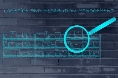 Lojistik ve dağıtım yönetimi kavramı