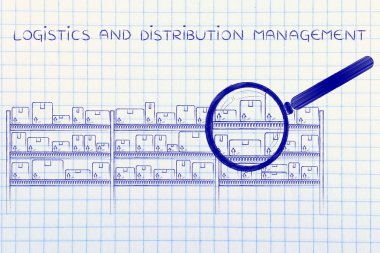 Lojistik ve dağıtım yönetimi kavramı