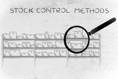 stok kontrol yöntemleri kavramı