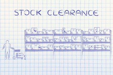 stok temizleme kavramı