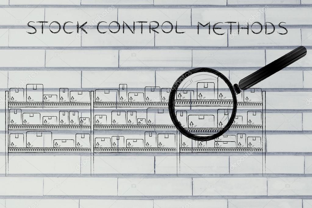Concept Of Stock Control Methods Stock Photo C Faithie