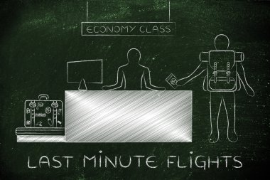 son dakika uçuşlar kavramı