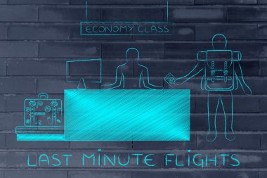 son dakika uçuşlar kavramı