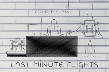 son dakika uçuşlar kavramı