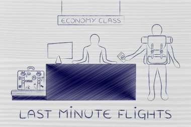 son dakika uçuşlar kavramı