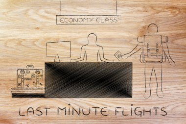 son dakika uçuşlar kavramı