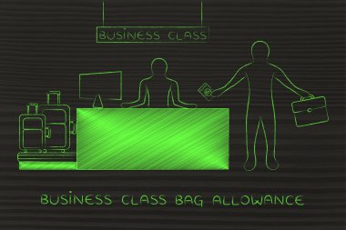 iş sınıfı çanta ödenek kavramını