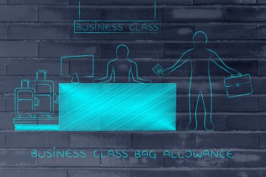 iş sınıfı çanta ödenek kavramını