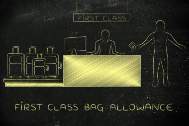 Birinci sınıf çanta ödenek kavramını