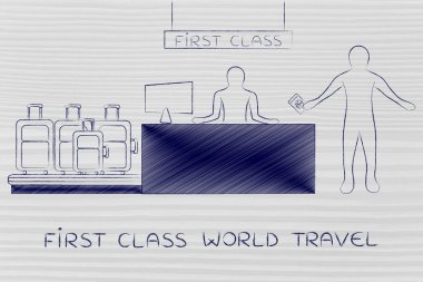 Birinci sınıf dünya seyahat kavramı