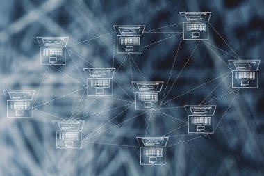 bilgisayar ağ bağlantıları bol olan