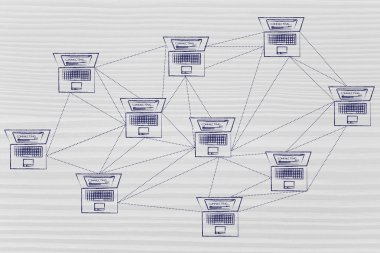 bilgisayar ağ bağlantıları bol olan
