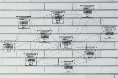 bilgisayar ağ bağlantıları bol olan