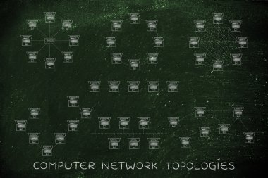 bilgisayar ağ topolojileri kavramı