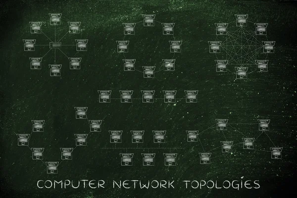 bilgisayar ağ topolojileri kavramı