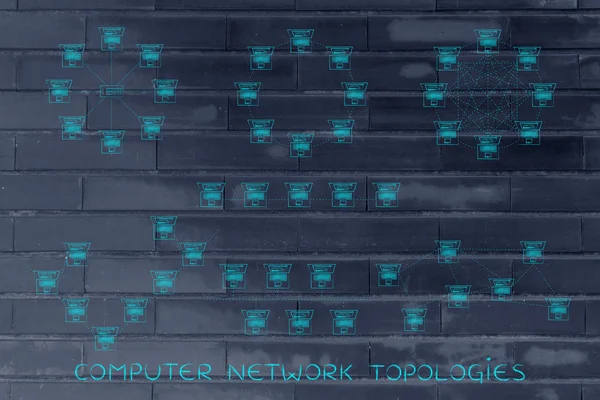 bilgisayar ağ topolojileri kavramı