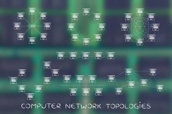 bilgisayar ağ topolojileri kavramı