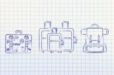 seyahat çantaları türleri