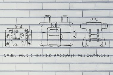 kavramı kabin ve Bagaj ödenekleri
