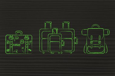 seyahat çantaları türleri