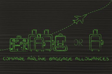 havayolu bagaj hakları karşılaştırma kavramı