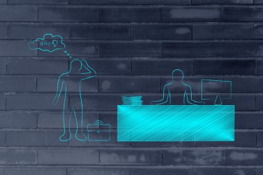 Gözetmen bireysel performans ile mutsuz 