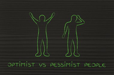 iyimser vs kötümser insanlar tepkiler