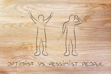 iyimser vs kötümser insanlar tepkiler