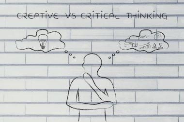 yaratıcı vs eleştirel düşünme kavramı