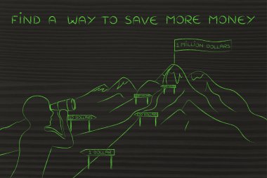 nasıl daha fazla para kazanmak için bir yol bulmak için kavramı