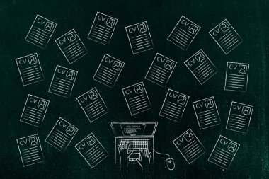  dizüstü bilgisayar kullanıcı özgeçmişleri çok çevrili