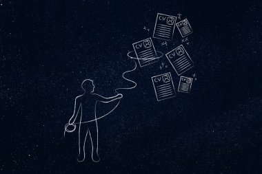 işveren düşen devam eder bir grup yakalamak Kement ile