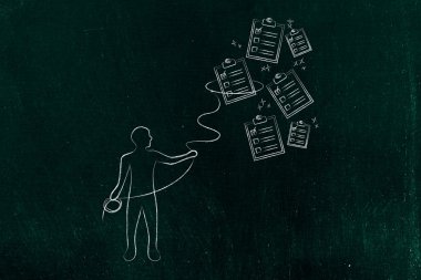 Kement yakalamak ile yapmak için kişi listeleri, görev yönetimi