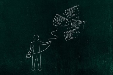 düşen iş teklifleri bir grup yakalamak Kement ile adamım, ap filtre