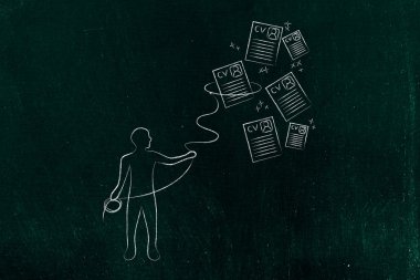 işveren düşen devam eder bir grup yakalamak Kement ile