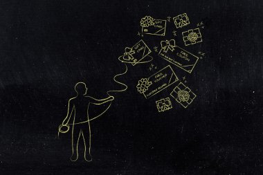 Ücretsiz Kuponlar, istemci ödüller alıcı kement olan kişi