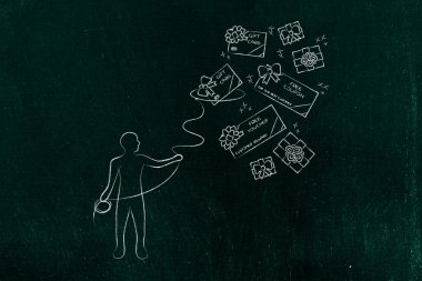 Ücretsiz Kuponlar, istemci ödüller alıcı kement olan kişi