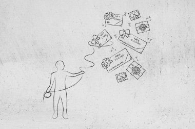 Ücretsiz Kuponlar, istemci ödüller alıcı kement olan kişi