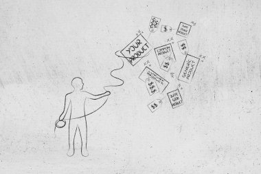 ürün ve rekabet değil alıcı kement olan kişi