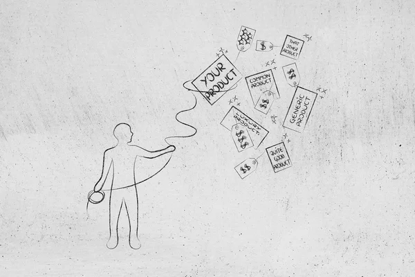 ürün ve rekabet değil alıcı kement olan kişi