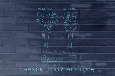 kötümserden iyimsere: insan tepkisi değişiyor