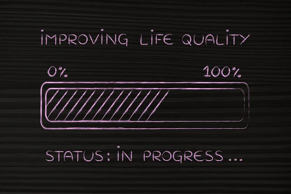 Verbesserung der Lebensqualität — Stockfoto