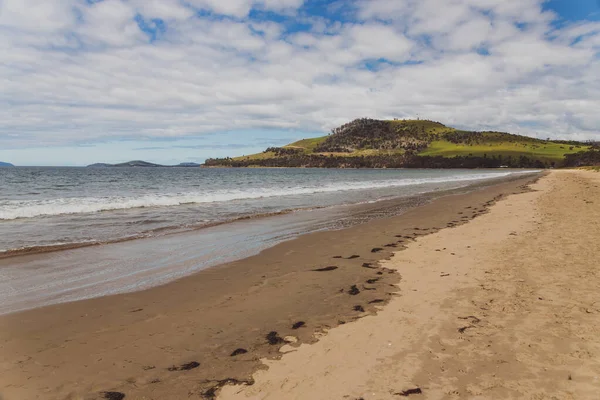 Seven Mile Strand Een Ongerept Gouden Zandstrand Net Buiten Stad — Stockfoto