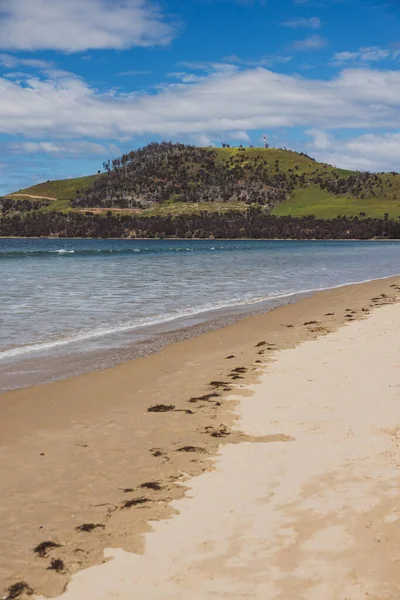 Seven Mile Beach Pristine Golden Sand Beach Just City Hobart — Stock Photo, Image