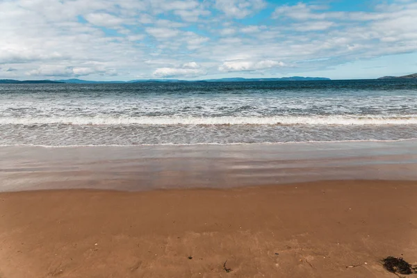 Pantai Tujuh Mil Pantai Pasir Emas Murni Tepat Luar Kota — Stok Foto