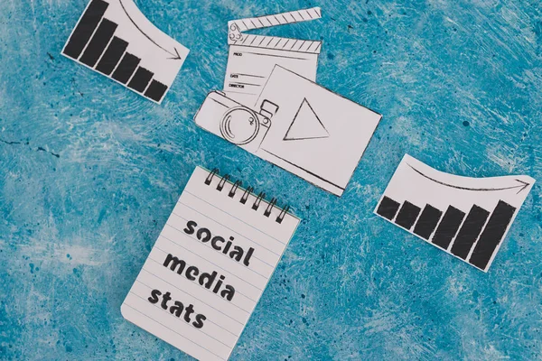 Творческий Контент Успех Социальных Медиа Концептуальное Изображение Фото Видео Цифровой — стоковое фото