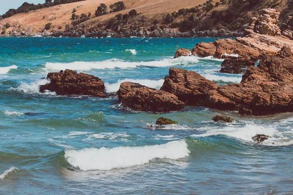 Unberührte Wilde Landschaft Clifton Beach South Hobart Tasmanien Australien Mit — Stockfoto