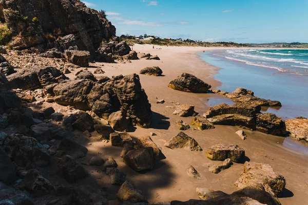 Clifton Beach Australia December 2020 Ongerept Wild Landschap Bij Clifton — Stockfoto